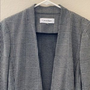 Calvin Klein Houndstooth Blazer